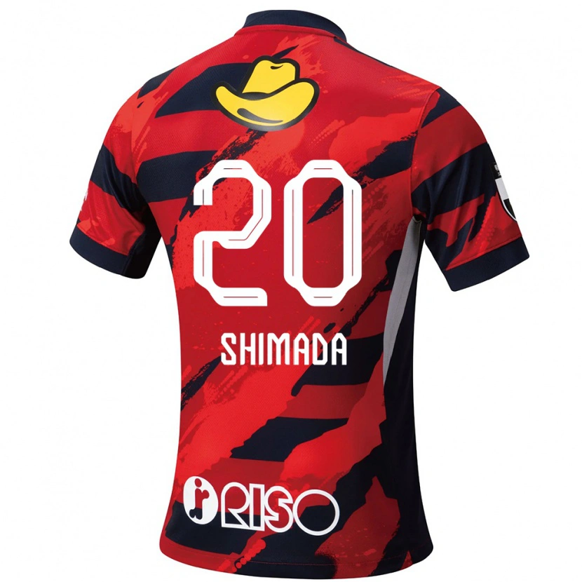 Danxen Dětské Victor Shimada #20 Bílá Černá Domů Hráčské Dresy 2025/26 Dres