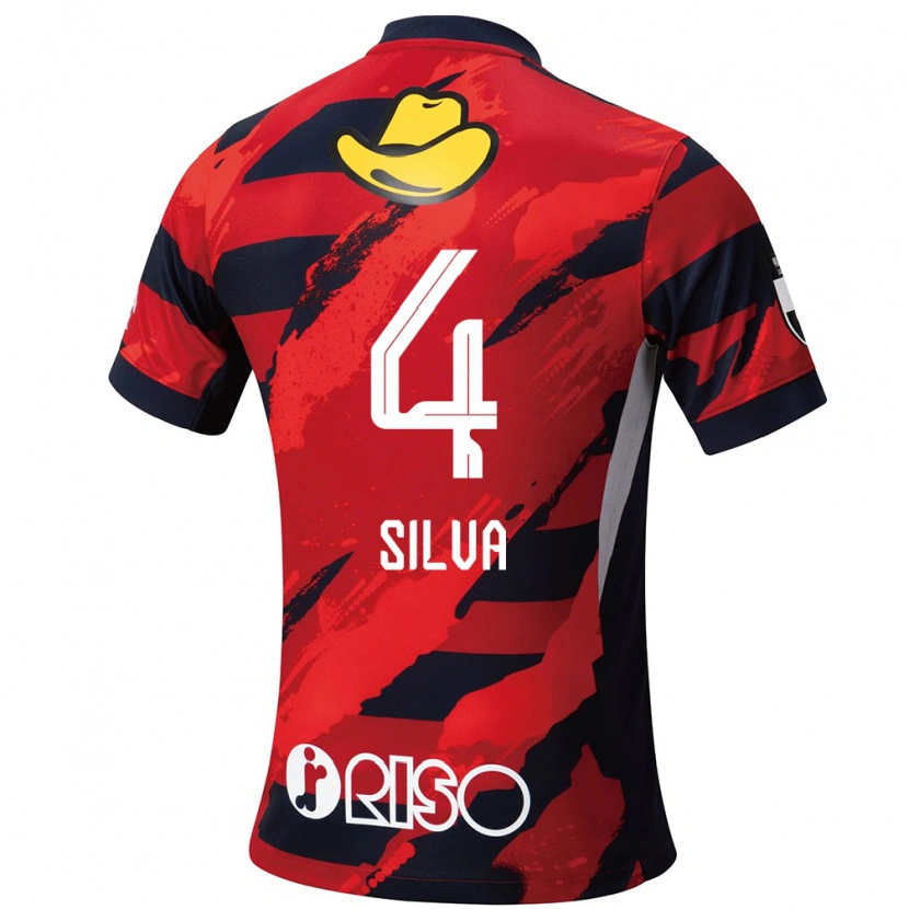Danxen Dětské Leo Silva #4 Bílá Černá Domů Hráčské Dresy 2025/26 Dres