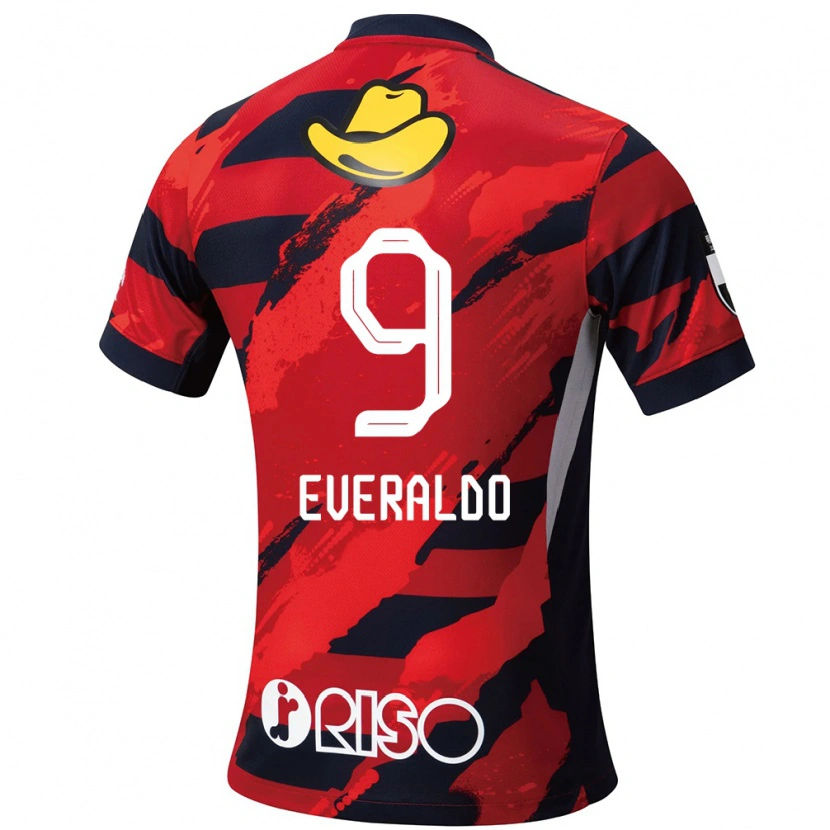 Danxen Dětské Everaldo #9 Bílá Černá Domů Hráčské Dresy 2025/26 Dres