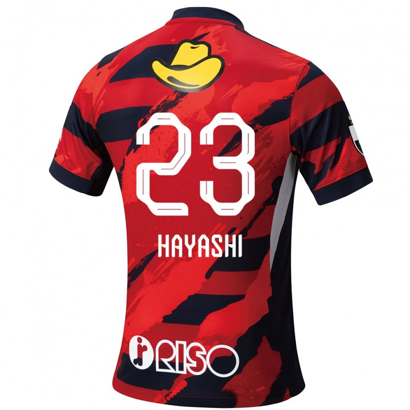 Danxen Dětské Naoki Hayashi #23 Bílá Černá Domů Hráčské Dresy 2025/26 Dres