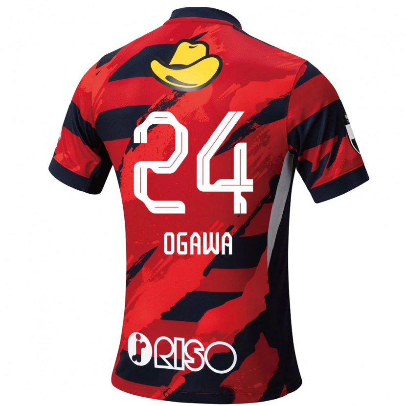 Danxen Dětské Yusuke Ogawa #24 Bílá Černá Domů Hráčské Dresy 2025/26 Dres