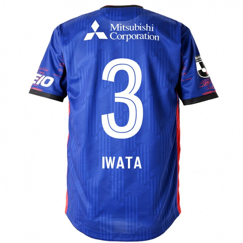 Danxen Dětské Yuki Iwata #3 Královská Modrá Bílá Domů Hráčské Dresy 2025/26 Dres