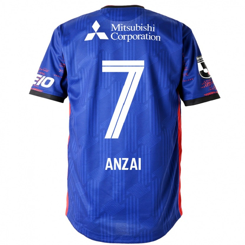 Danxen Dětské Soma Anzai #7 Bílá Černá Domů Hráčské Dresy 2025/26 Dres
