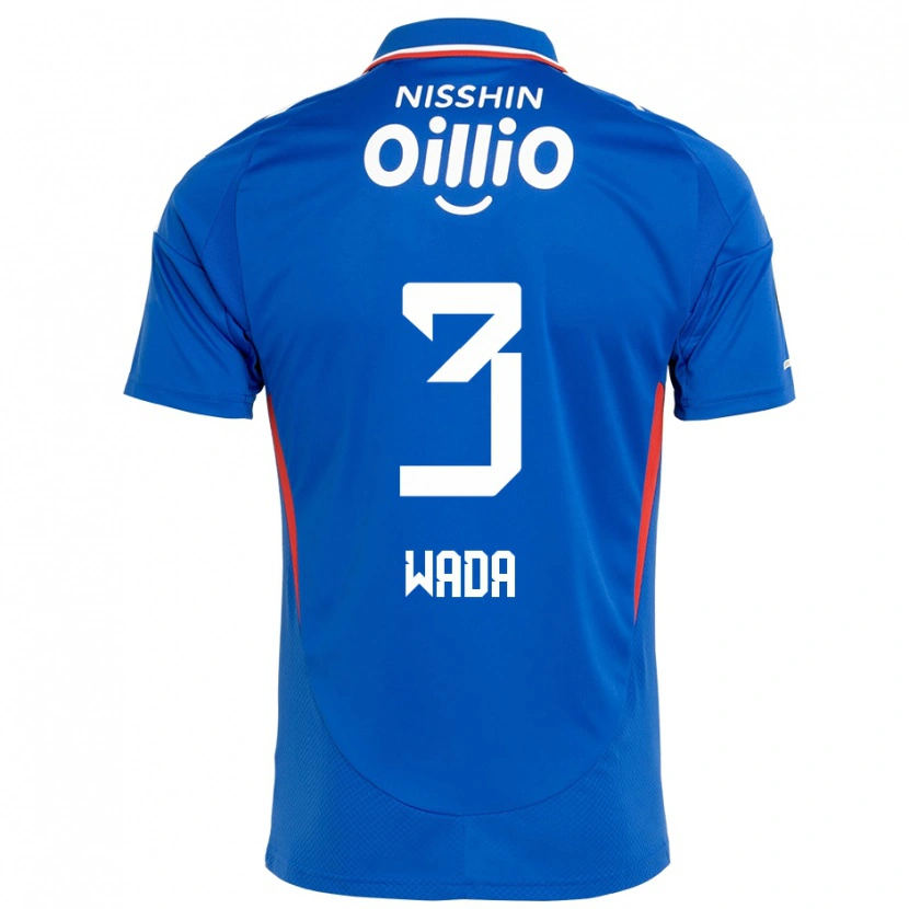 Danxen Dětské Yusei Wada #3 Bílá Královská Modrá Domů Hráčské Dresy 2025/26 Dres