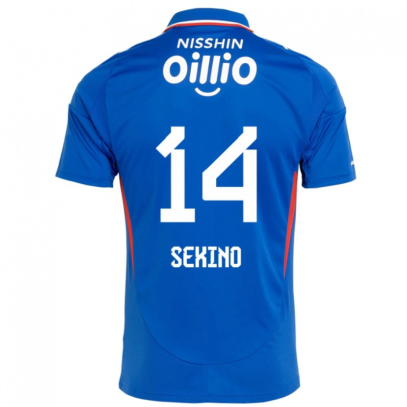 Danxen Dětské Aiki Sekino #14 Bílá Královská Modrá Domů Hráčské Dresy 2025/26 Dres