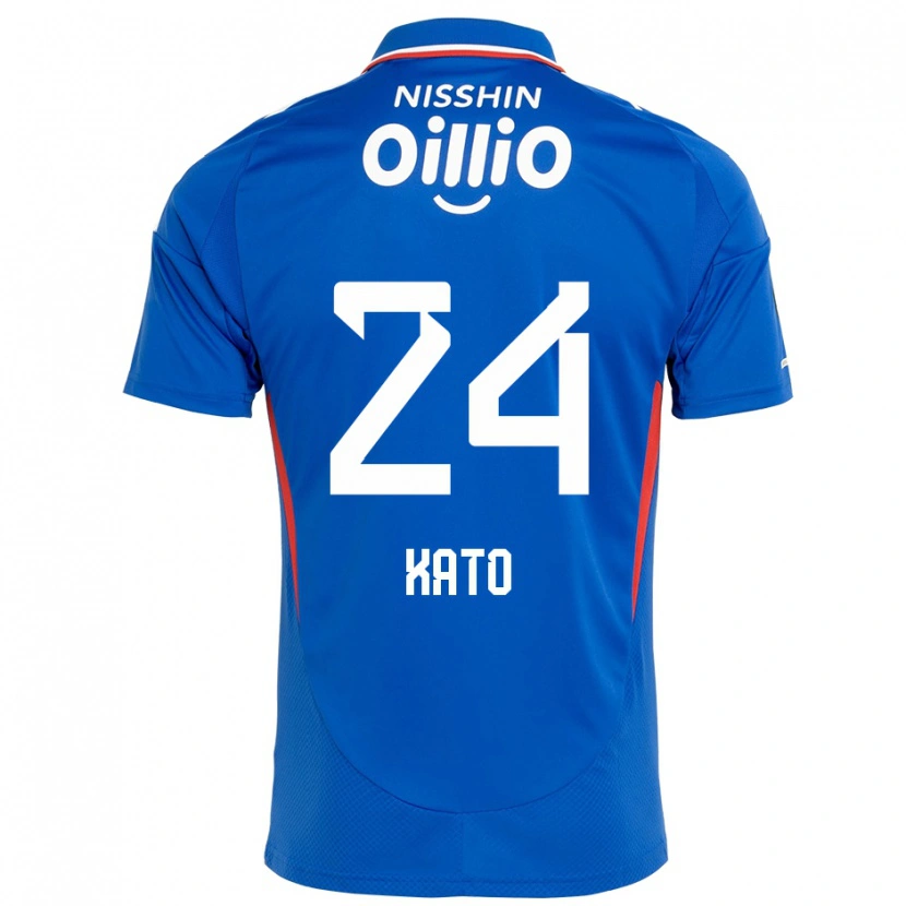 Danxen Dětské Hijiri Kato #24 Bílá Královská Modrá Domů Hráčské Dresy 2025/26 Dres