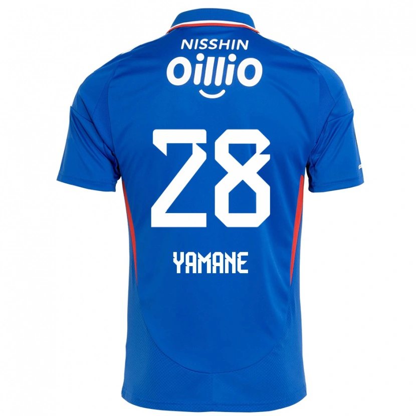 Danxen Dětské Riku Yamane #28 Bílá Královská Modrá Domů Hráčské Dresy 2025/26 Dres