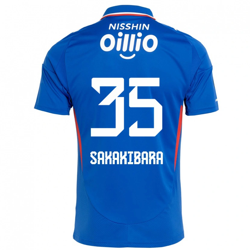 Danxen Dětské Keigo Sakakibara #35 Bílá Královská Modrá Domů Hráčské Dresy 2025/26 Dres