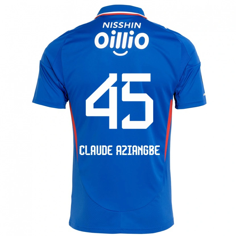 Danxen Dětské Jean Claude #45 Bílá Královská Modrá Domů Hráčské Dresy 2025/26 Dres