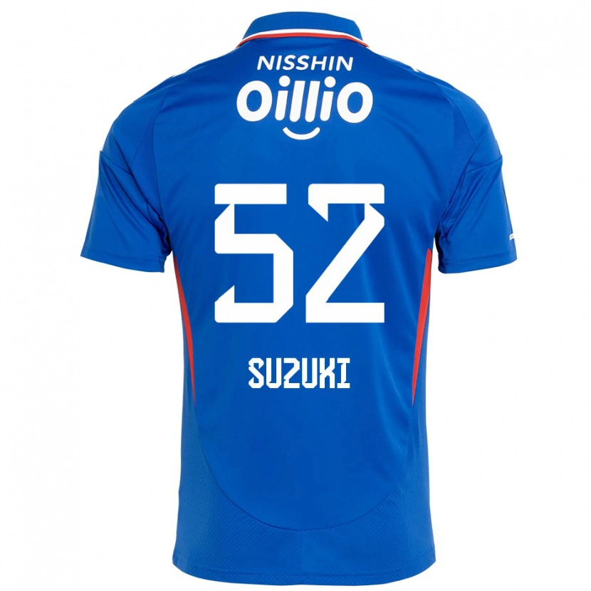 Danxen Dětské Kai Suzuki #52 Bílá Královská Modrá Domů Hráčské Dresy 2025/26 Dres
