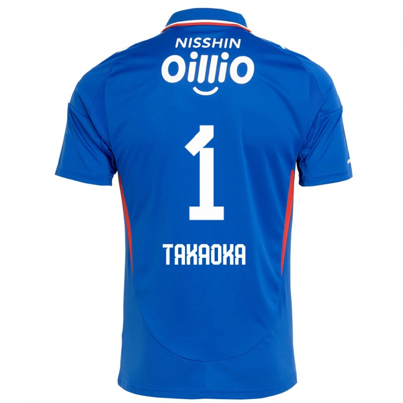 Danxen Dětské Yohei Takaoka #1 Bílá Královská Modrá Domů Hráčské Dresy 2025/26 Dres