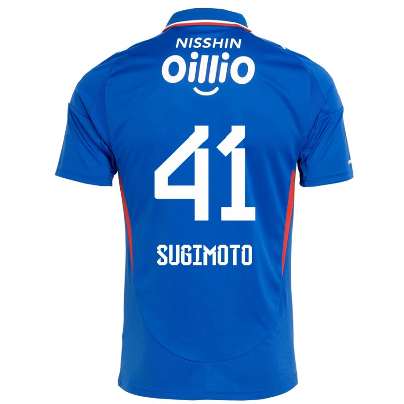 Danxen Dětské Kenyu Sugimoto #41 Bílá Královská Modrá Domů Hráčské Dresy 2025/26 Dres