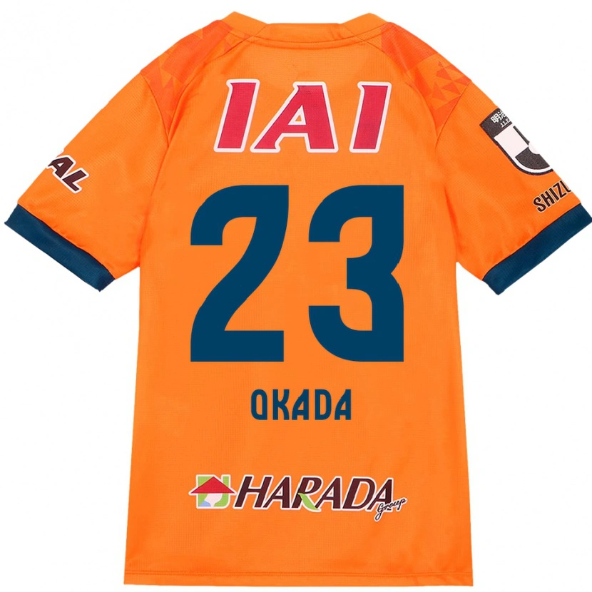 Danxen Dětské Shu Okada #23 Bílá Královská Modrá Domů Hráčské Dresy 2025/26 Dres