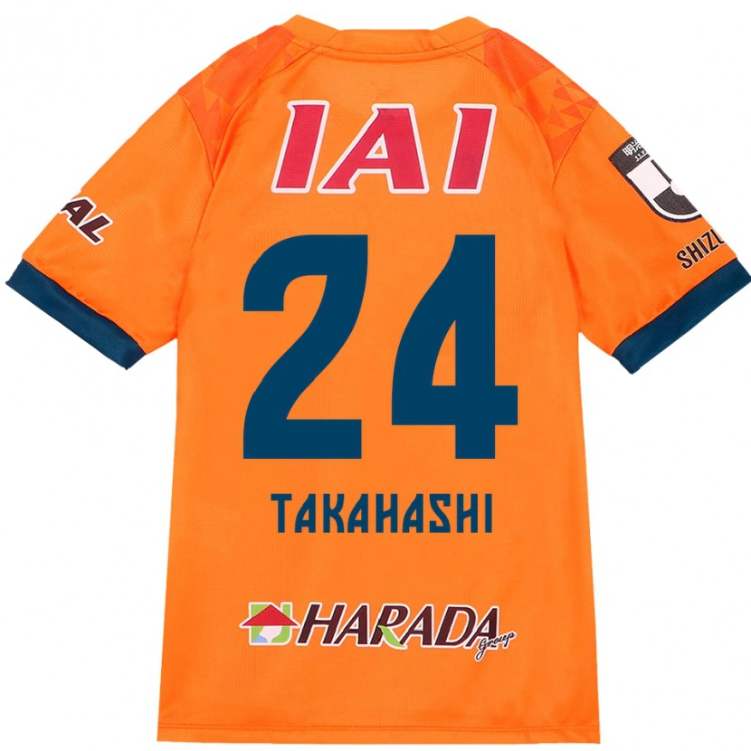 Danxen Dětské Yuzuki Takahashi #24 Bílá Královská Modrá Domů Hráčské Dresy 2025/26 Dres