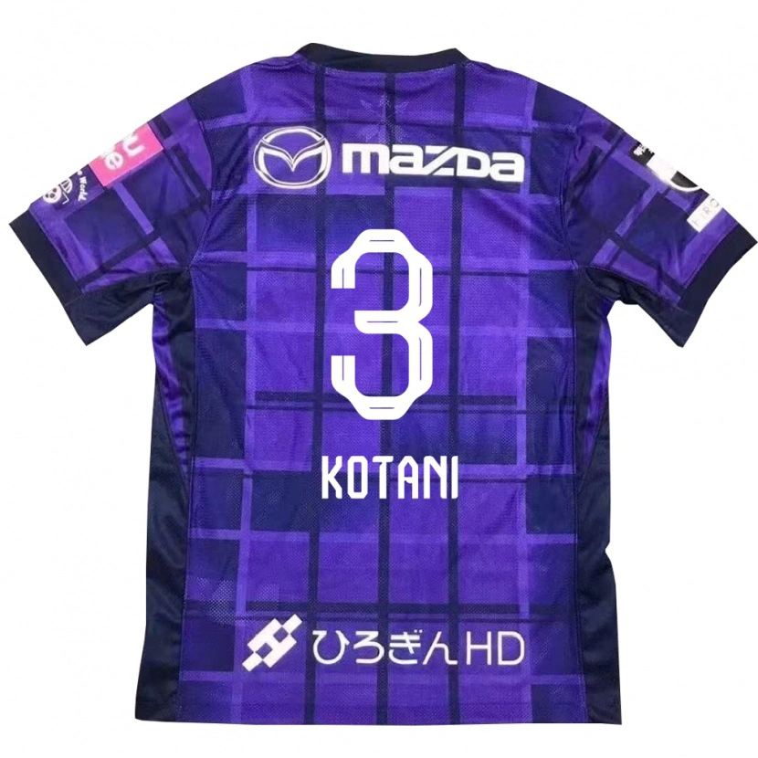 Danxen Dětské Fuga Kotani #3 Bílá Oranžová Domů Hráčské Dresy 2025/26 Dres