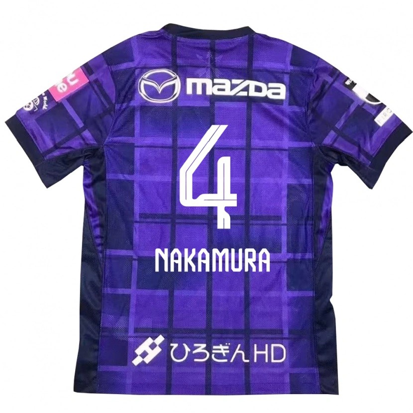 Danxen Dětské Kaede Nakamura #4 Bílá Oranžová Domů Hráčské Dresy 2025/26 Dres