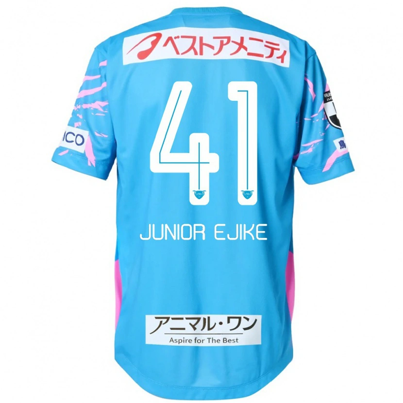 Danxen Dětské Ibuki Vincent Junior Ejike #41 Bílá Růžová Domů Hráčské Dresy 2025/26 Dres