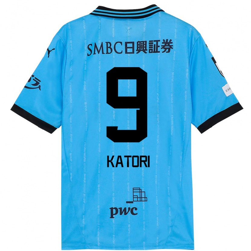 Danxen Dětské Takeshi Katori #9 Bílá Nebesky Modrá Domů Hráčské Dresy 2025/26 Dres