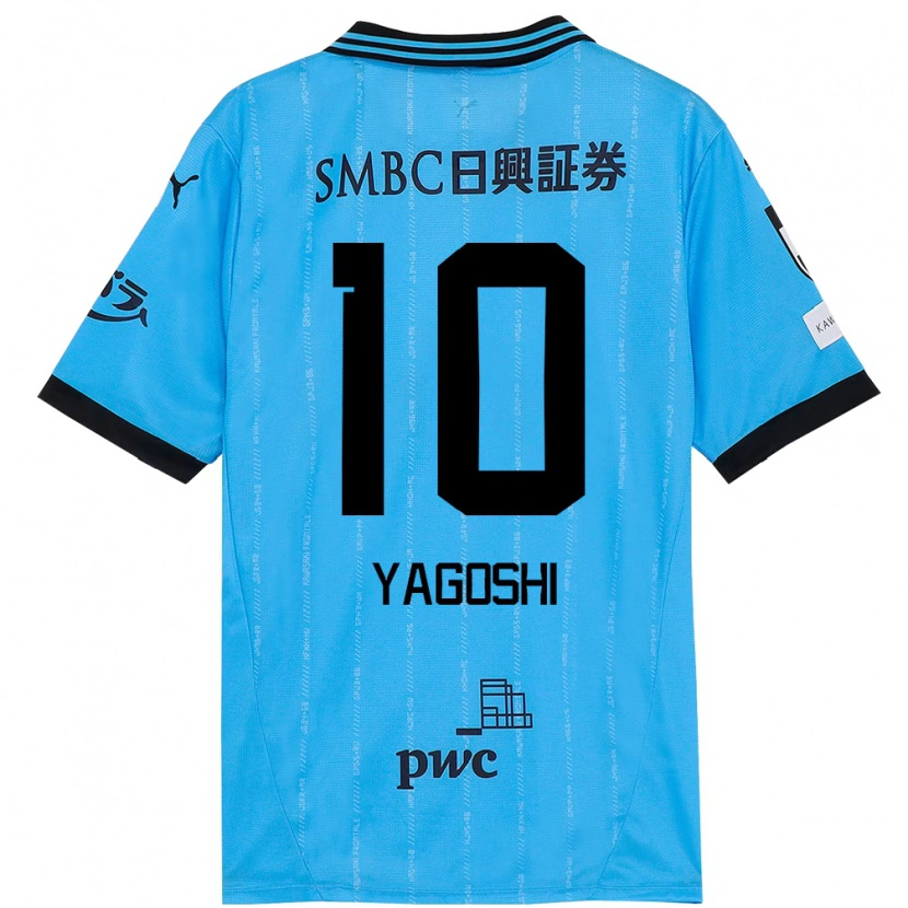 Danxen Dětské Mikito Yagoshi #10 Bílá Nebesky Modrá Domů Hráčské Dresy 2025/26 Dres