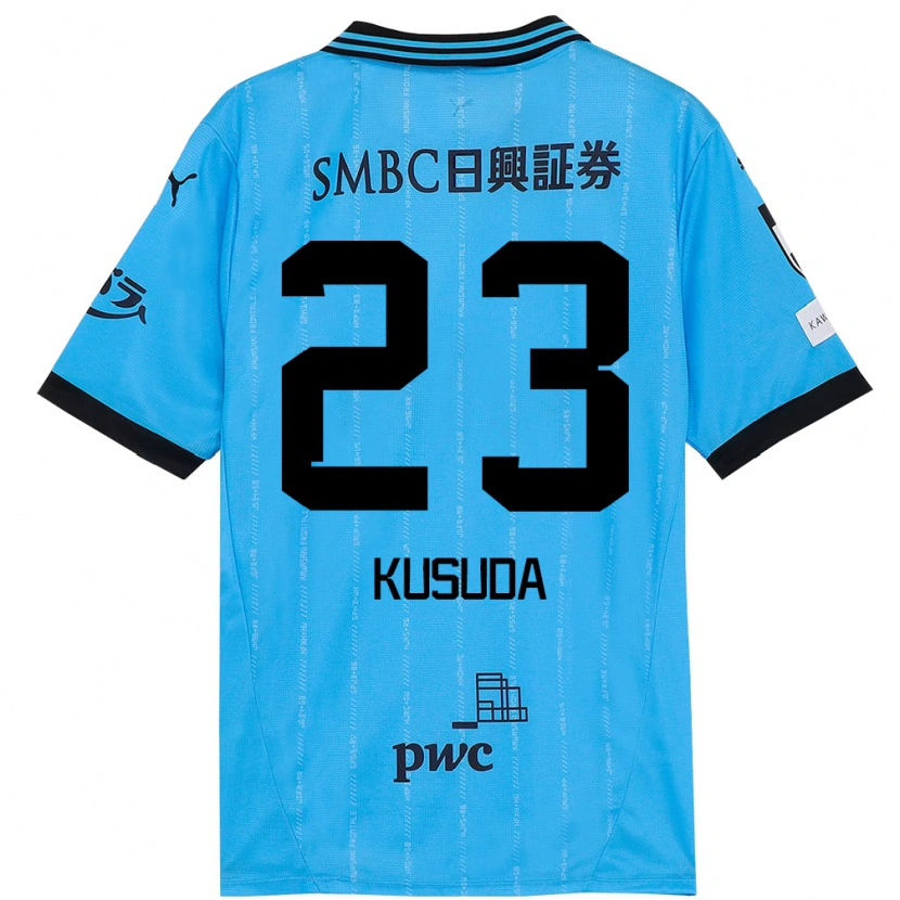 Danxen Dětské Haruki Kusuda #23 Bílá Nebesky Modrá Domů Hráčské Dresy 2025/26 Dres