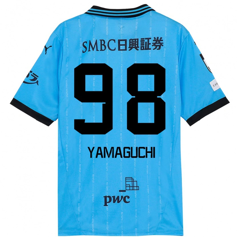 Danxen Dětské Louis Thébault-Yamaguchi #98 Bílá Nebesky Modrá Domů Hráčské Dresy 2025/26 Dres