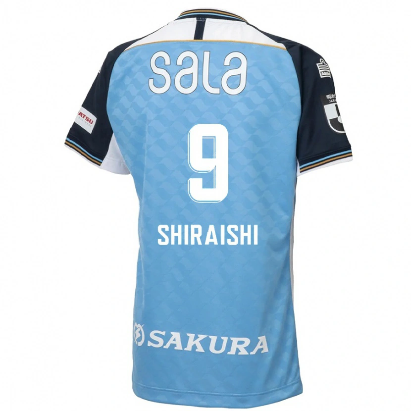 Danxen Dětské Eriya Shiraishi #9 Bílá Černá Domů Hráčské Dresy 2025/26 Dres