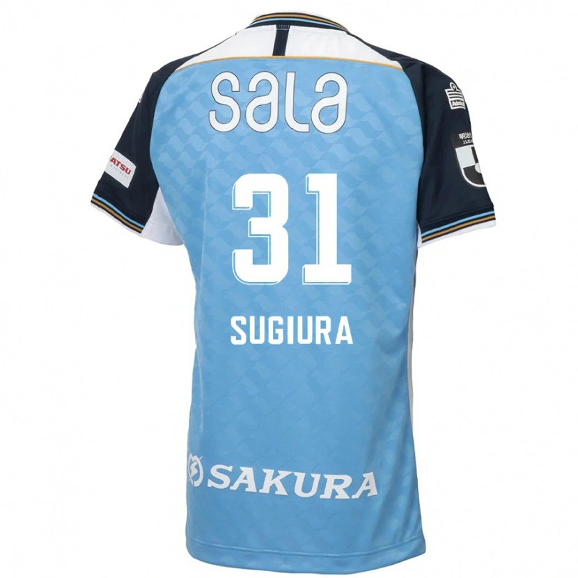 Danxen Dětské Rinnosuke Sugiura #31 Bílá Černá Domů Hráčské Dresy 2025/26 Dres