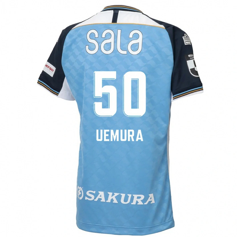 Danxen Dětské Hiroto Uemura #50 Bílá Černá Domů Hráčské Dresy 2025/26 Dres