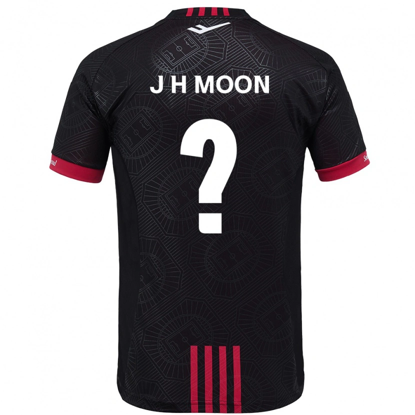 Danxen Dětské Ji-Hwan Moon #0 Bílá Černá Domů Hráčské Dresy 2025/26 Dres