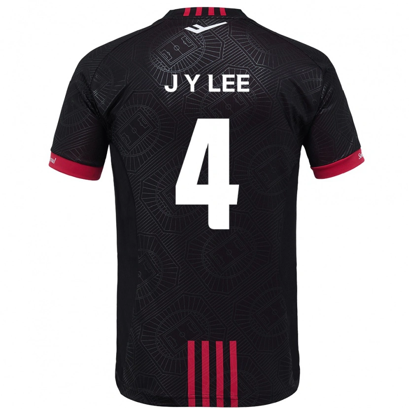 Danxen Dětské Young-Jun Lee #4 Bílá Černá Domů Hráčské Dresy 2025/26 Dres