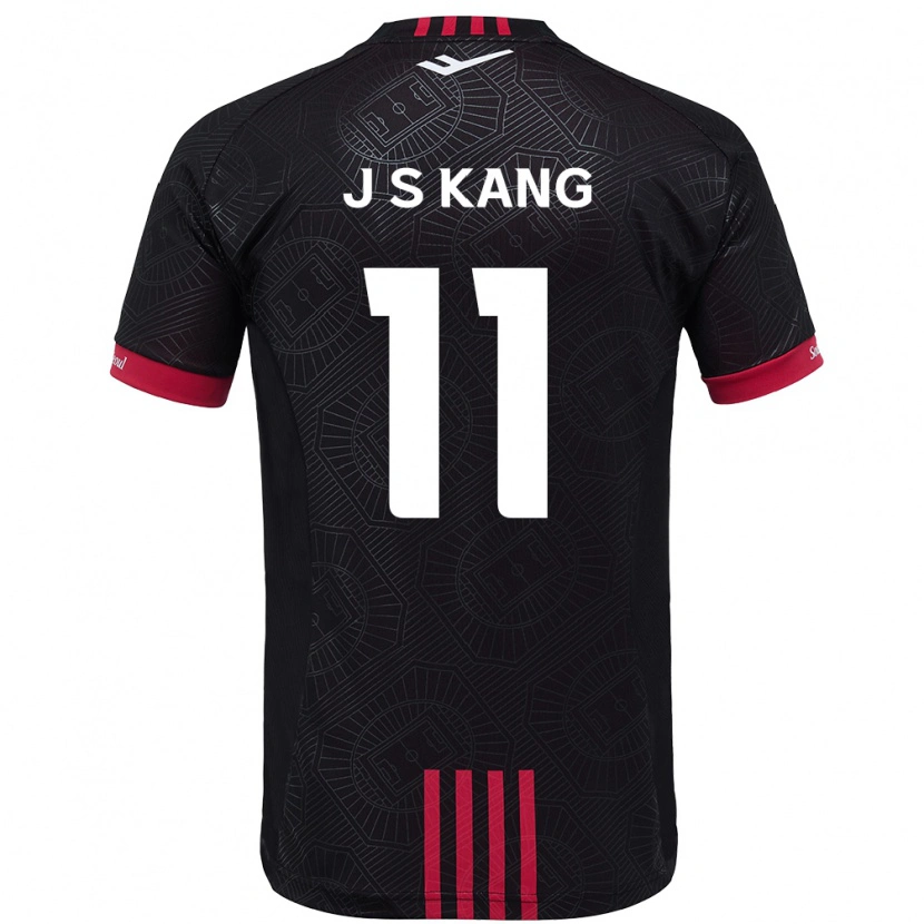 Danxen Dětské Seong-Jin Kang #11 Bílá Černá Domů Hráčské Dresy 2025/26 Dres