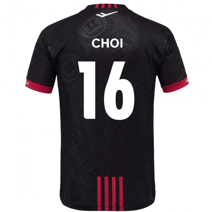 Danxen Dětské Jun Choi #16 Bílá Černá Domů Hráčské Dresy 2025/26 Dres