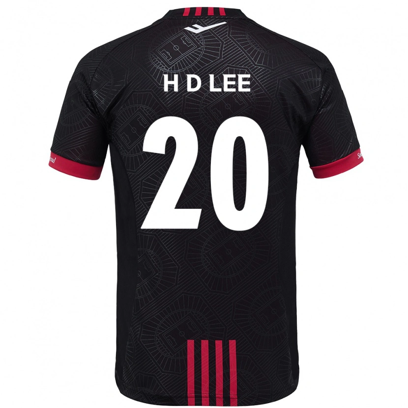 Danxen Dětské Han-Do Lee #20 Bílá Černá Domů Hráčské Dresy 2025/26 Dres
