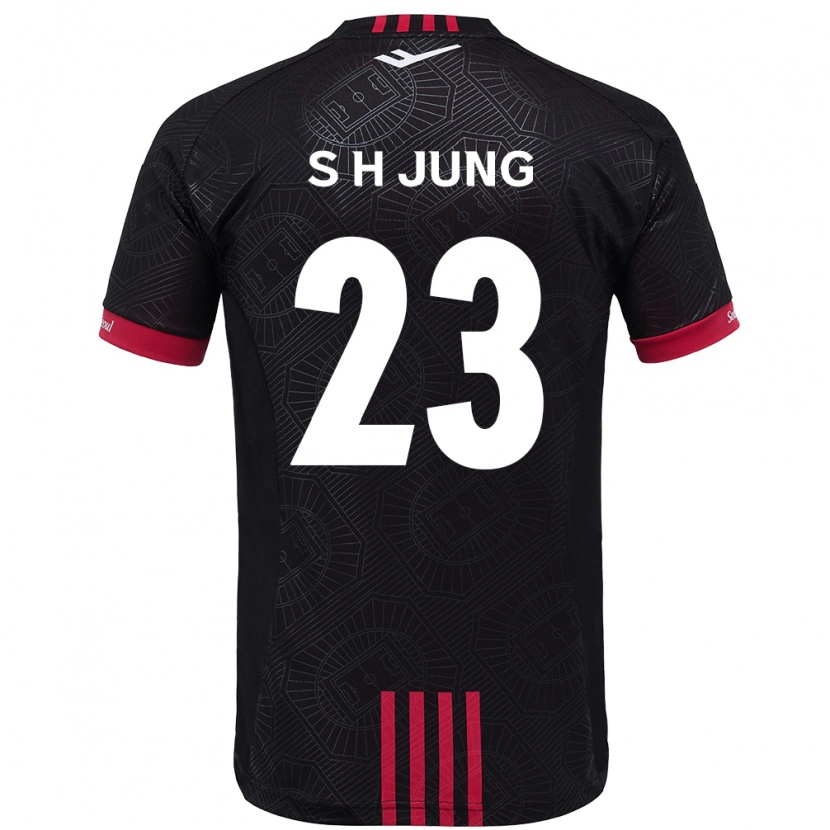 Danxen Dětské Hyeon-Soo Jung #23 Bílá Černá Domů Hráčské Dresy 2025/26 Dres
