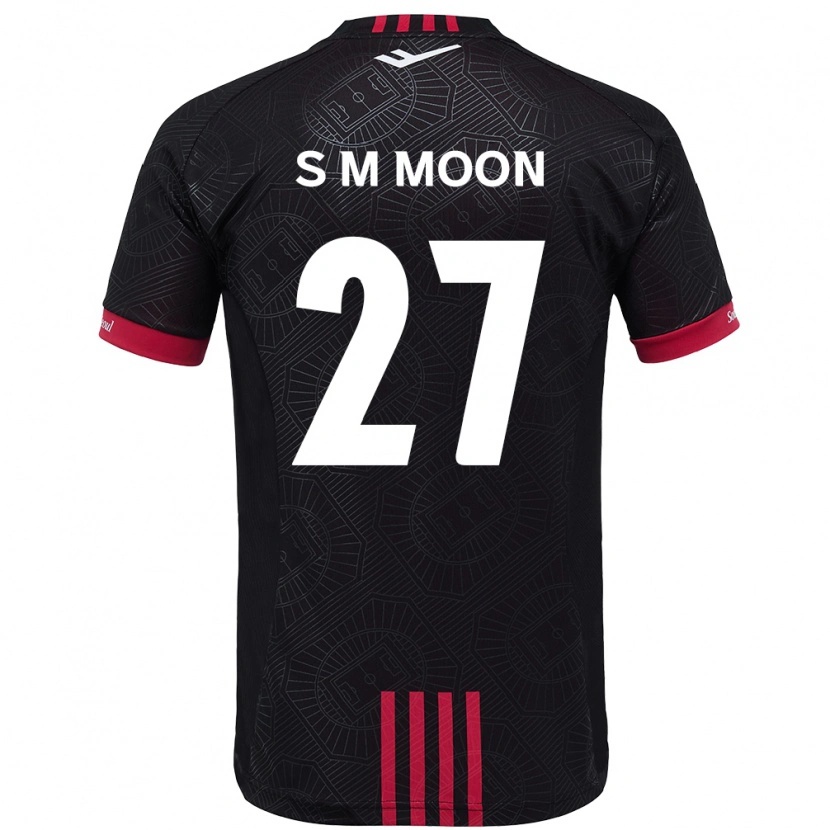 Danxen Dětské Seon-Min Moon #27 Bílá Černá Domů Hráčské Dresy 2025/26 Dres