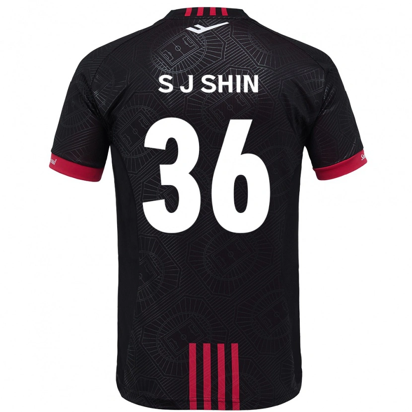 Danxen Dětské Ji-Seop Shin #36 Bílá Černá Domů Hráčské Dresy 2025/26 Dres