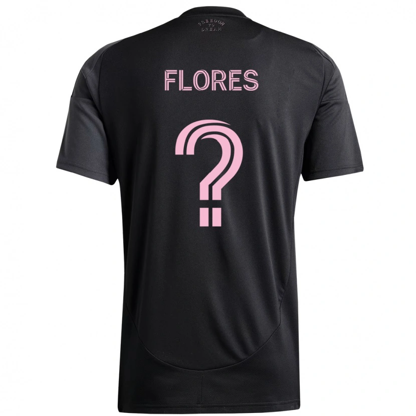 Danxen Dětské Alejandro Flores #0 Růžová Černá Daleko Hráčské Dresy 2025/26 Dres