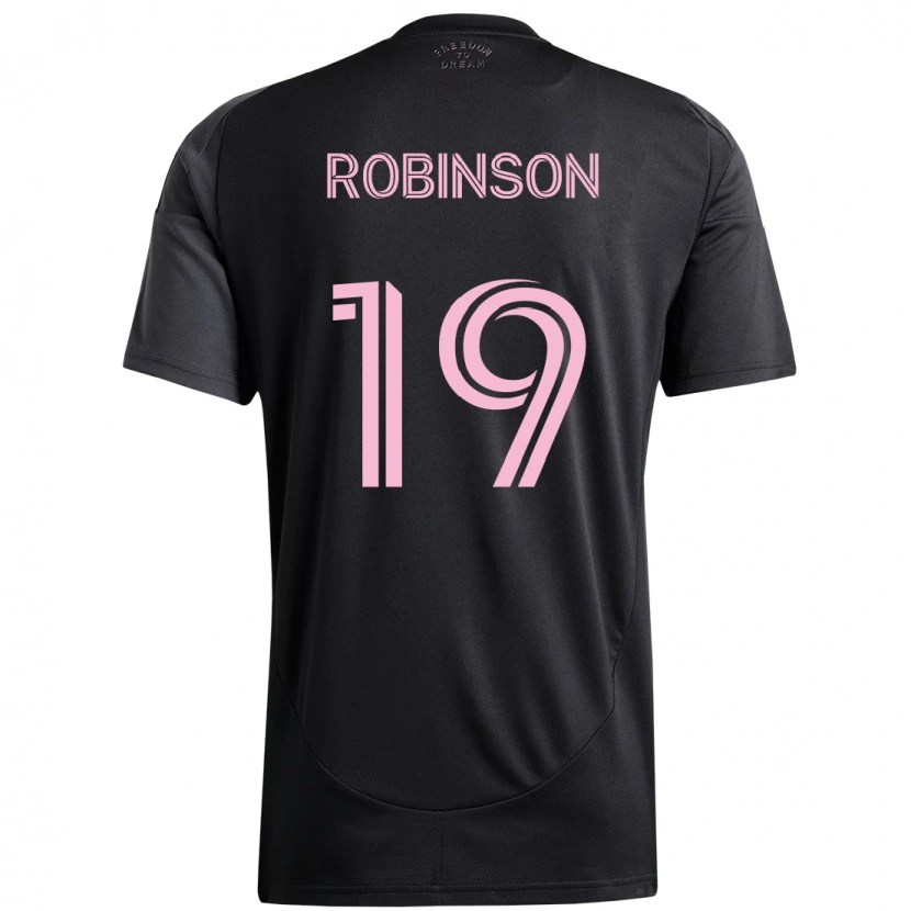 Danxen Dětské Robbie Robinson #19 Růžová Černá Daleko Hráčské Dresy 2025/26 Dres