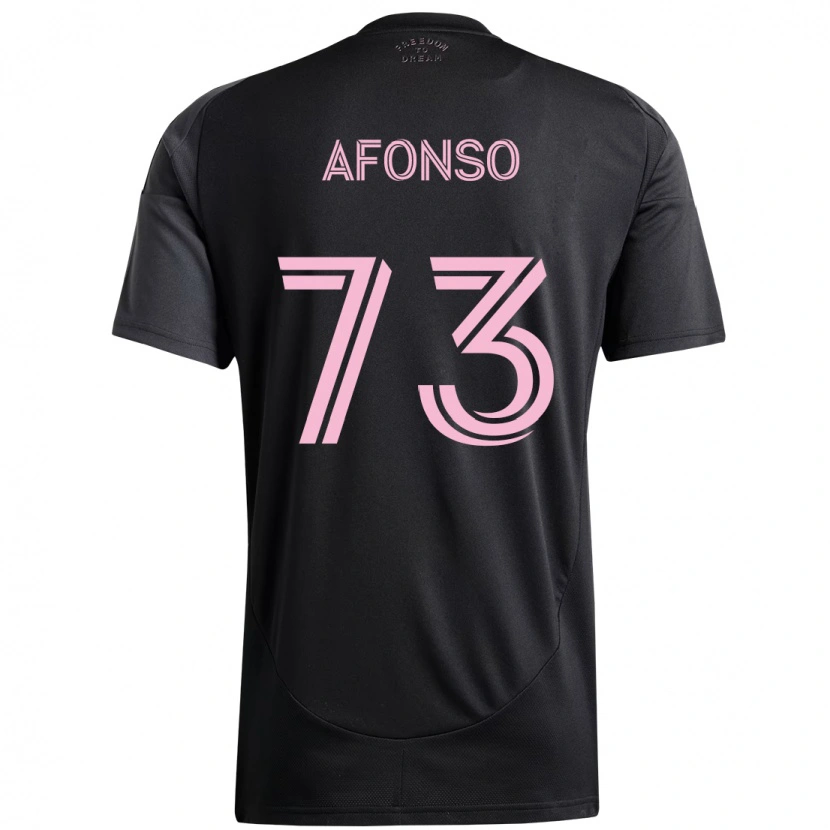 Danxen Dětské Leo Afonso #73 Růžová Černá Daleko Hráčské Dresy 2025/26 Dres