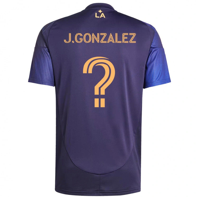 Danxen Dětské Jesse Gonzalez #0 Bílá Žlutá Daleko Hráčské Dresy 2025/26 Dres