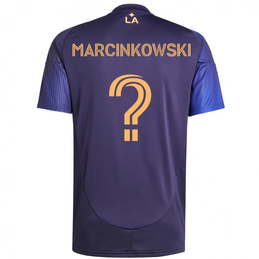 Danxen Dětské Jt Marcinkowski #0 Bílá Žlutá Daleko Hráčské Dresy 2025/26 Dres