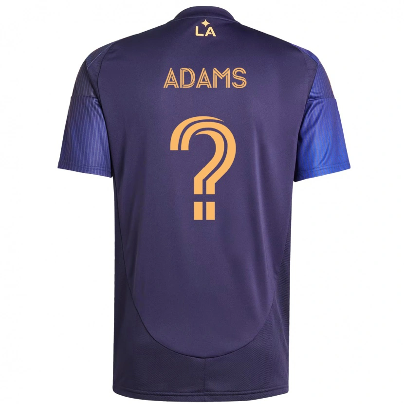 Danxen Dětské Lucca Adams #0 Bílá Žlutá Daleko Hráčské Dresy 2025/26 Dres