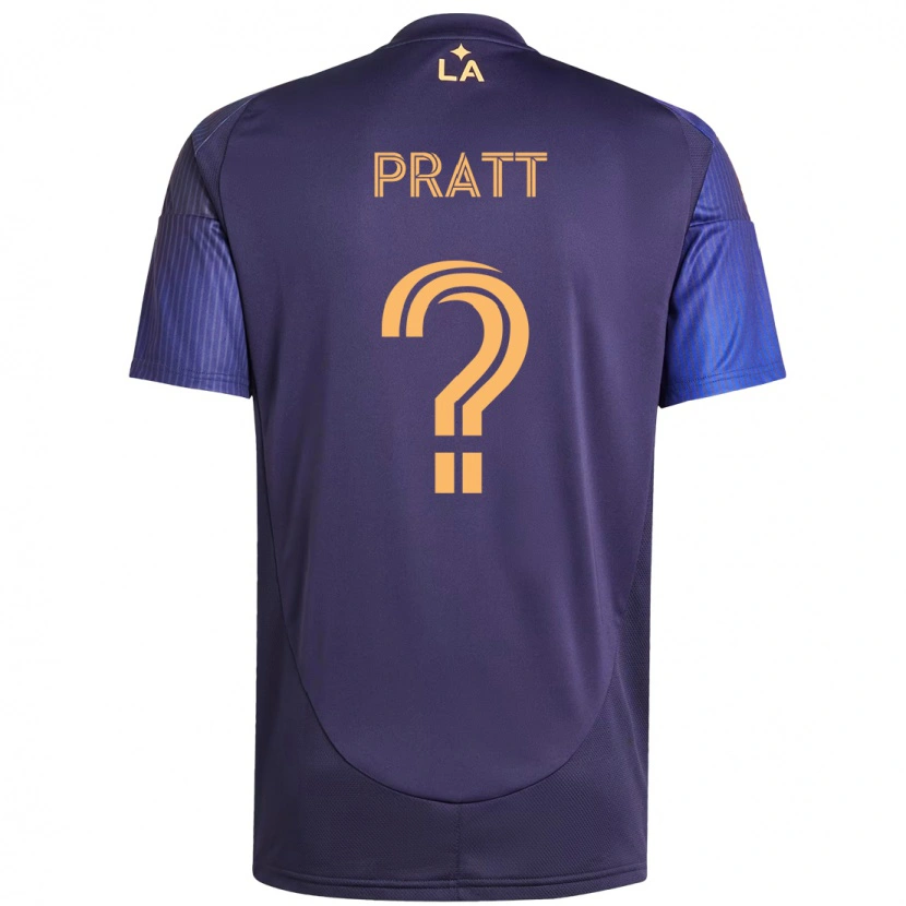 Danxen Dětské Owen Pratt #0 Bílá Žlutá Daleko Hráčské Dresy 2025/26 Dres