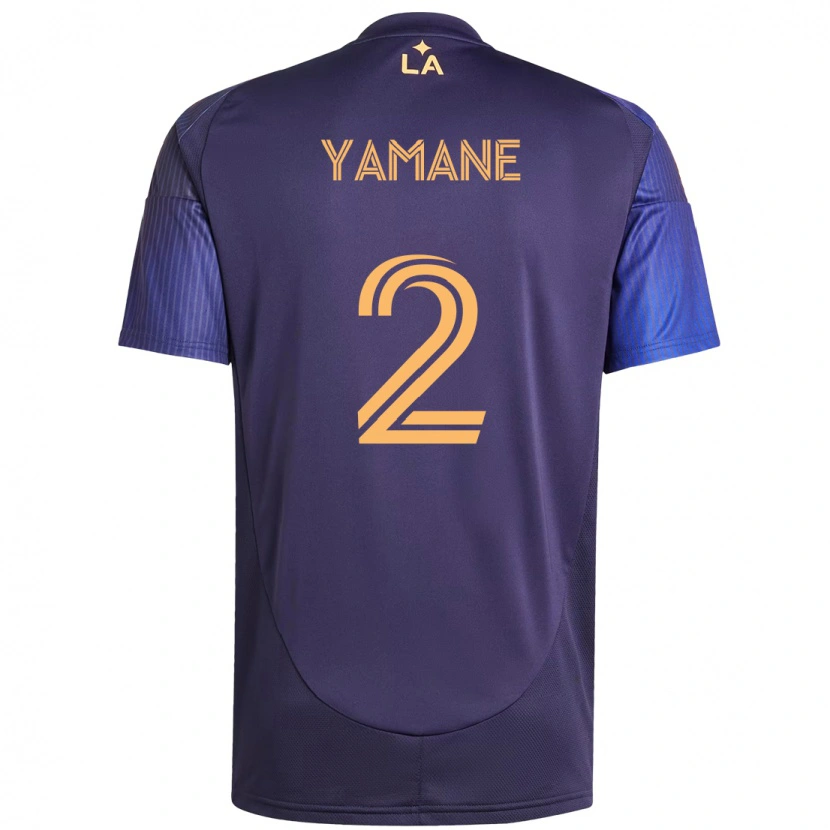 Danxen Dětské Miki Yamane #2 Bílá Žlutá Daleko Hráčské Dresy 2025/26 Dres