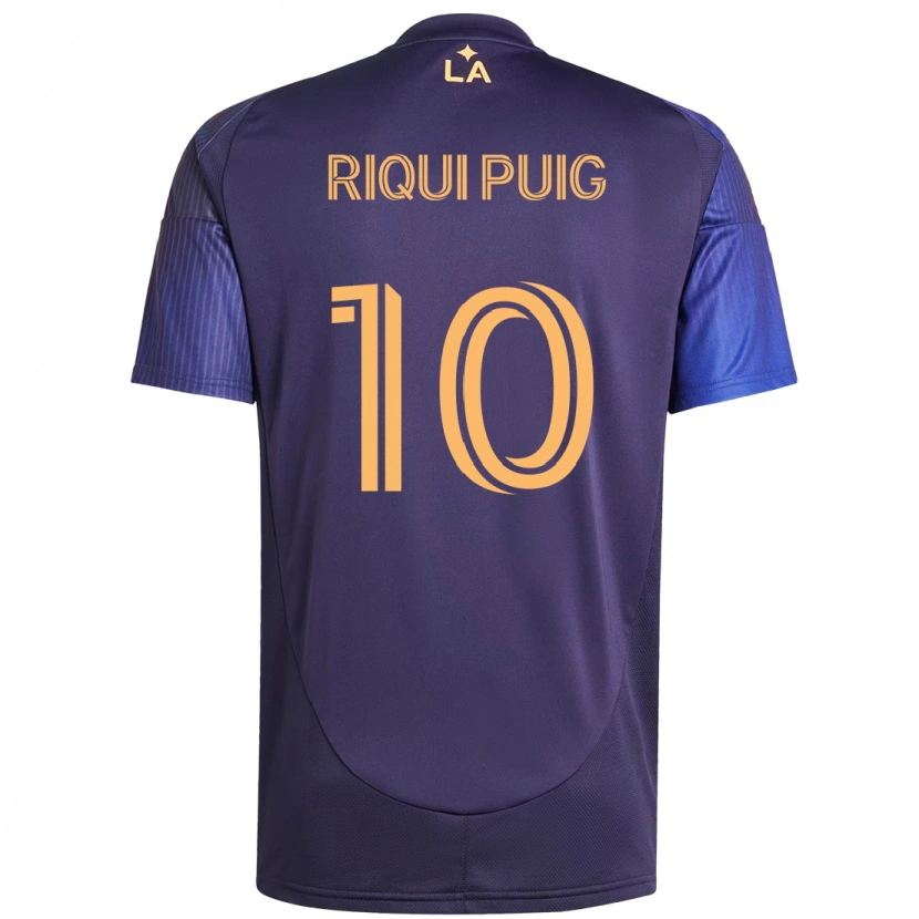 Danxen Dětské Riqui Puig #10 Bílá Žlutá Daleko Hráčské Dresy 2025/26 Dres