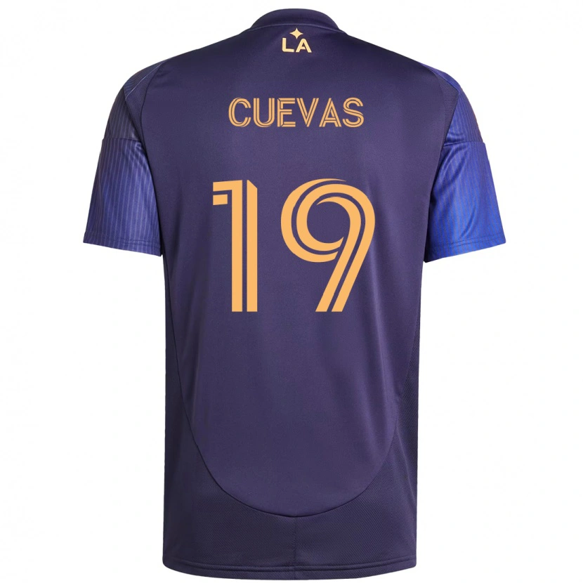 Danxen Dětské Mauricio Cuevas #19 Bílá Žlutá Daleko Hráčské Dresy 2025/26 Dres