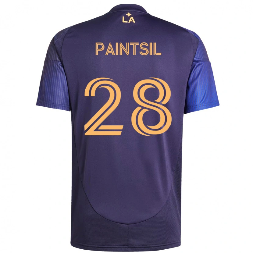 Danxen Dětské Joseph Paintsil #28 Bílá Žlutá Daleko Hráčské Dresy 2025/26 Dres
