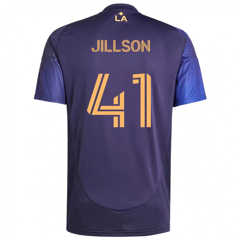 Danxen Dětské Simon Jillson #41 Bílá Žlutá Daleko Hráčské Dresy 2025/26 Dres