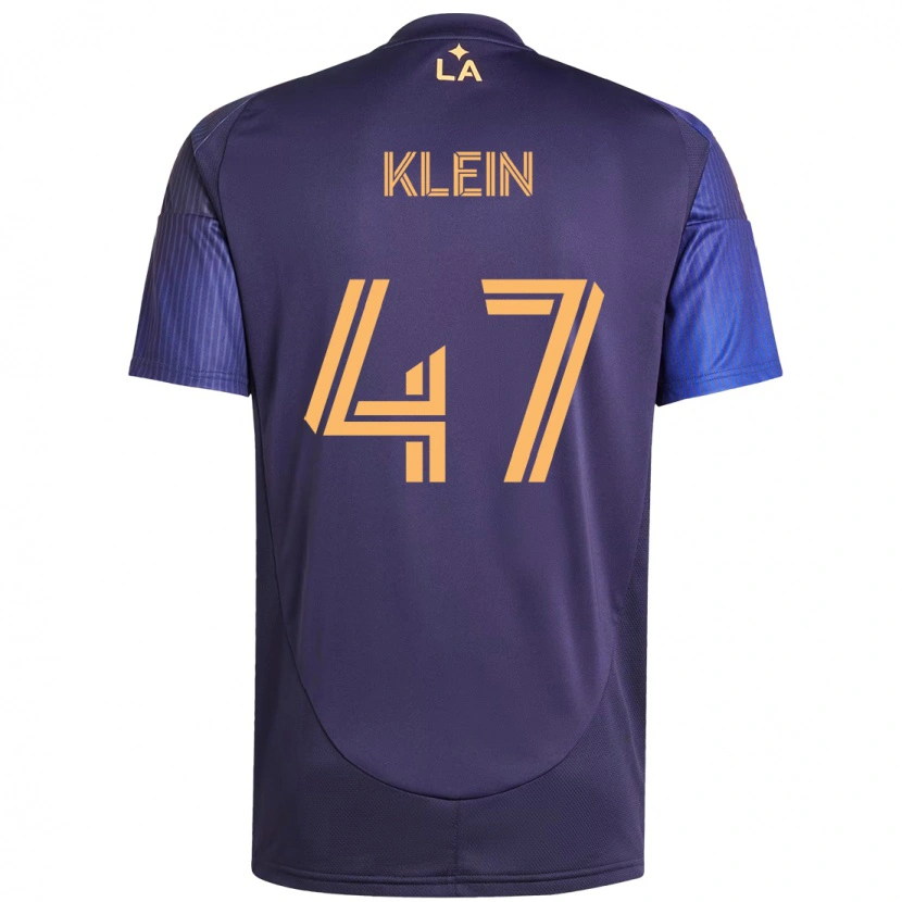 Danxen Dětské Carson Klein #47 Bílá Žlutá Daleko Hráčské Dresy 2025/26 Dres