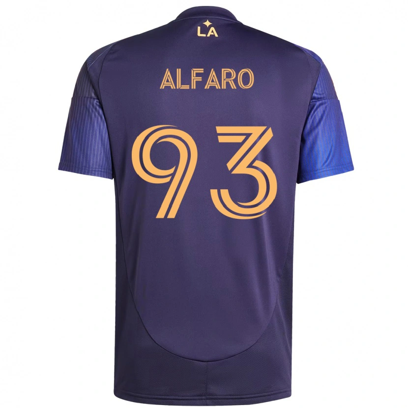 Danxen Dětské Tony Alfaro #93 Bílá Žlutá Daleko Hráčské Dresy 2025/26 Dres